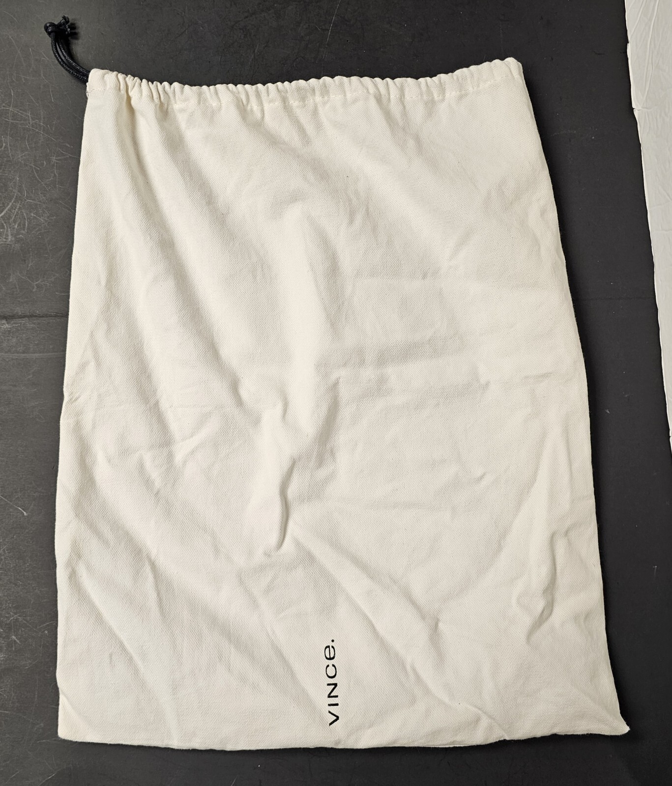VINCE Dust Bag Drawstring 17" X 14"