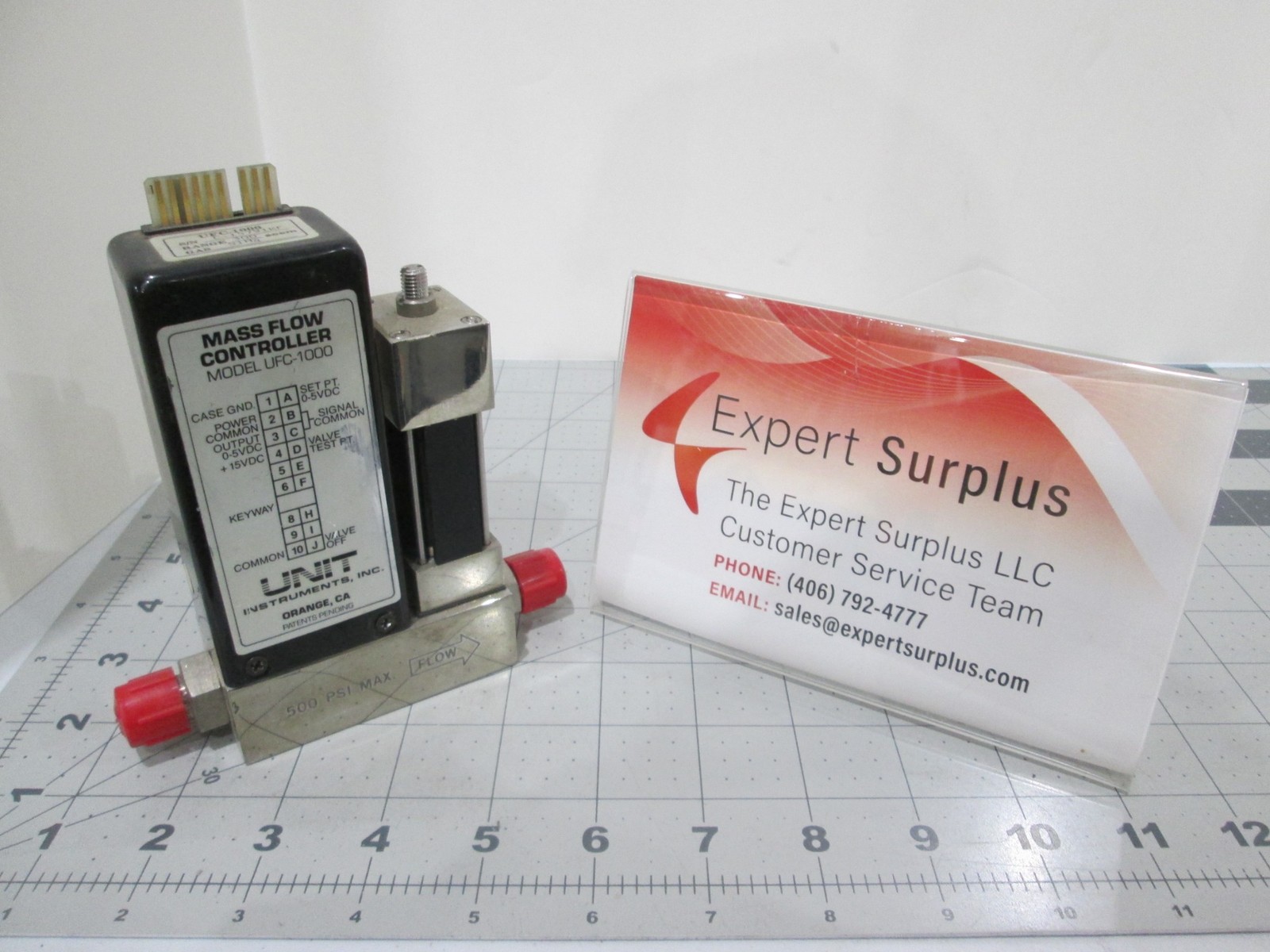 Unit, UFC-1000, Mass Flow Controller, SiH4, 300 SCCM, Used