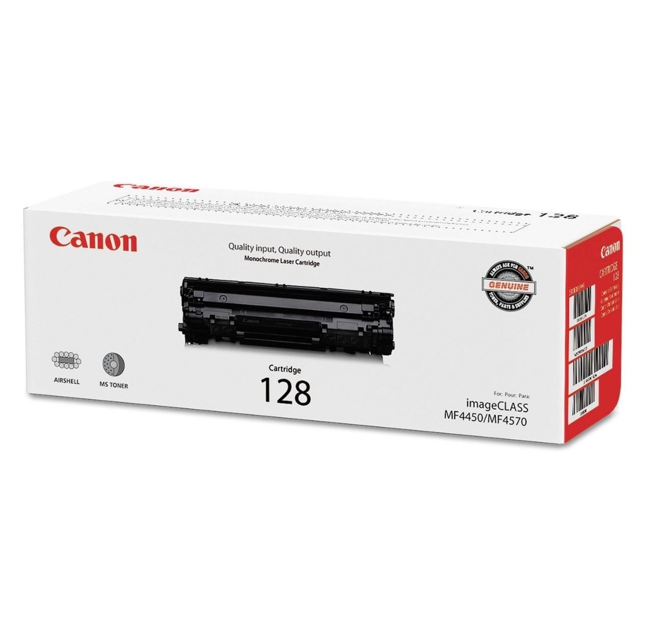 Canon 128 Black Original Toner Cartridge (CRG‑128)