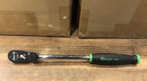 SNAP-ON TH72MP GREEN 1/4" DRIVE SOFT GRIP MULTI-POSITION RATCHET
