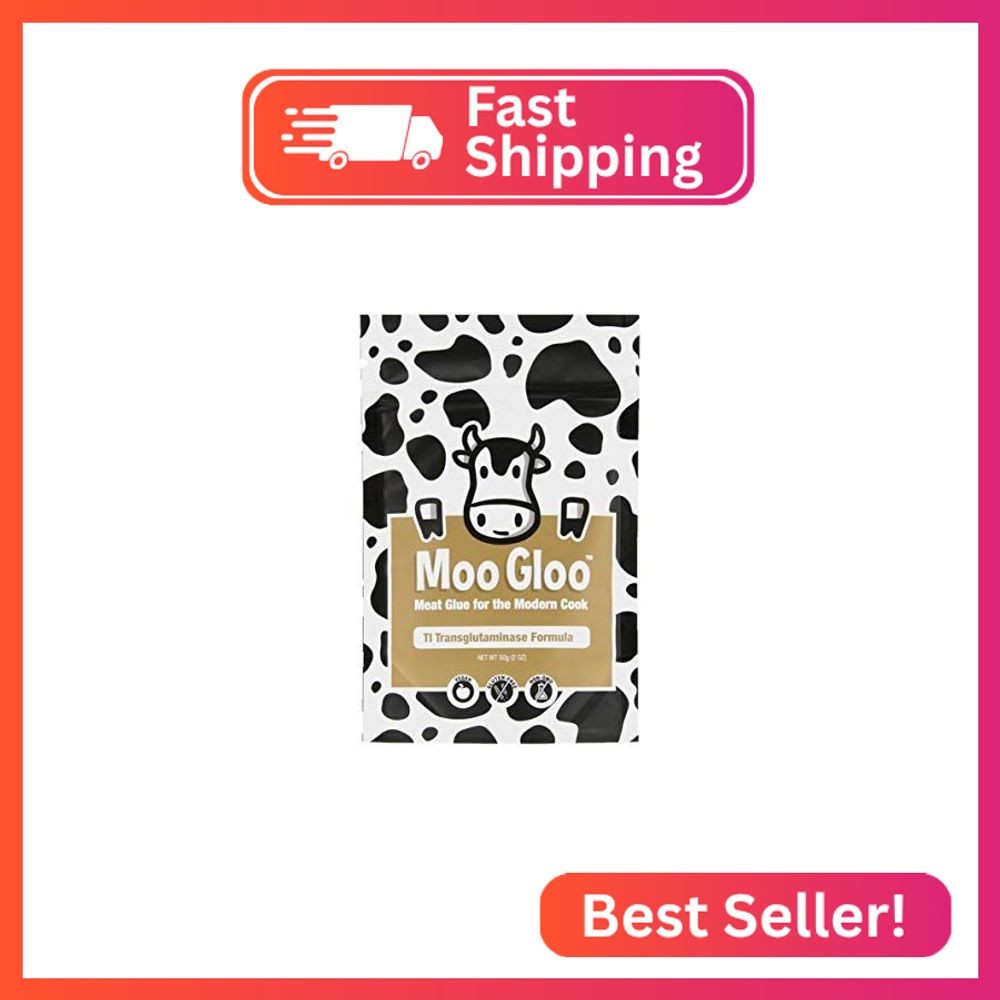 Moo Gloo Transglutaminase [TG, Meat Glue] - TI Formula - 50g/2oz