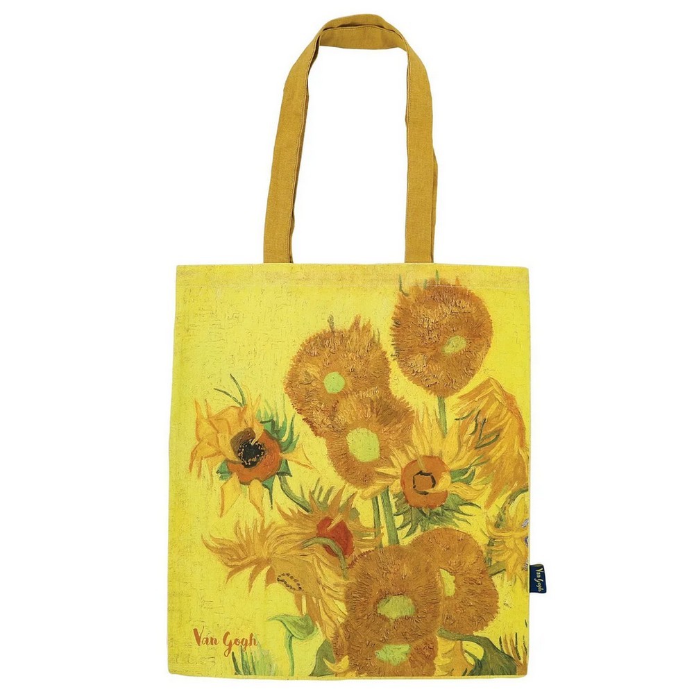Enesco Vincent Van Gogh Cotton Bag, Les Sunflowers (44x38cm)