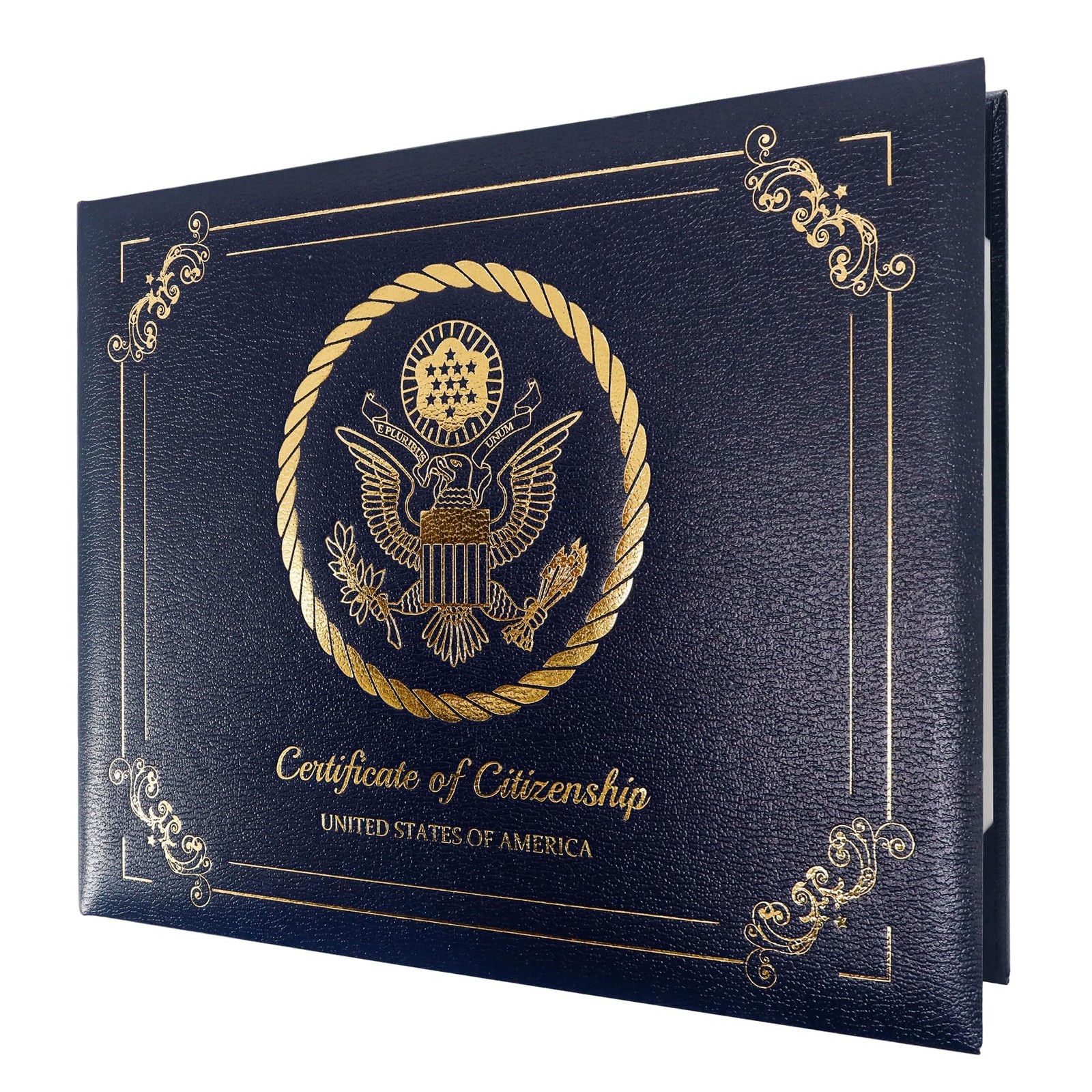 US Citizenship Certificate Holder 2026 Naturalization Certificate Cover with ...