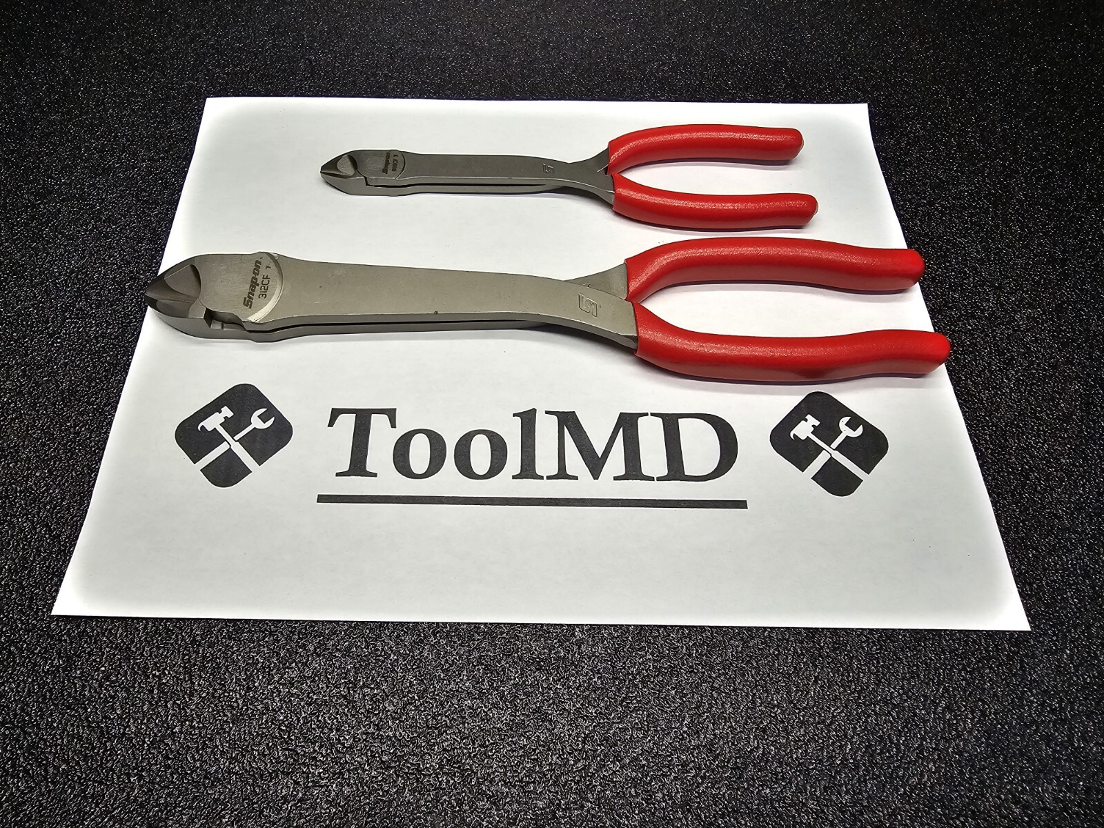Snap-on Tools USA NEW 7" Long Mini & 11" Heavy-Duty Diagonal Cutters 808CF 312CF
