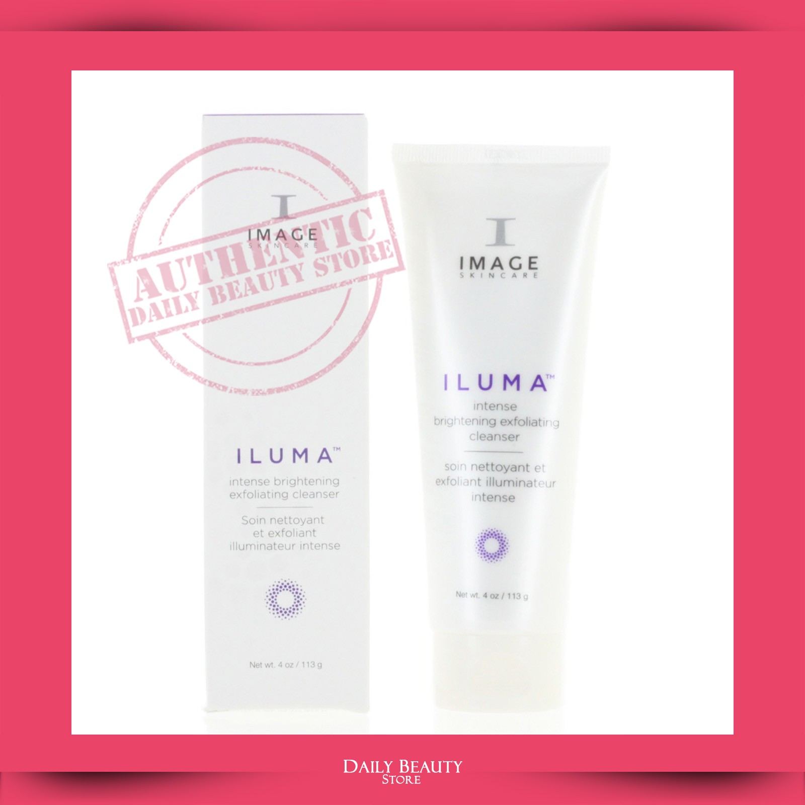 Image Skincare Iluma Intense Brightening Exfoliating Cleanser 113g 4oz NEW FAST