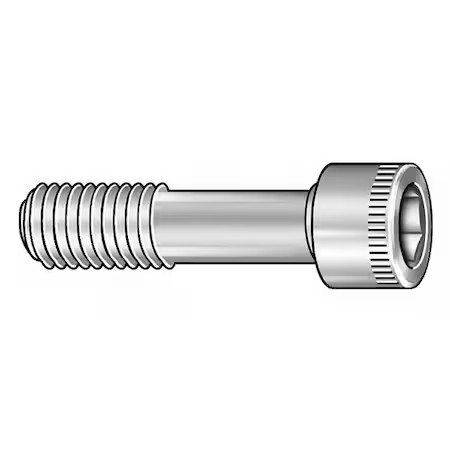 M6-1.00 Socket Head Cap Screw, Socket, Plain 18-8 Stainless Steel, 130 Mm