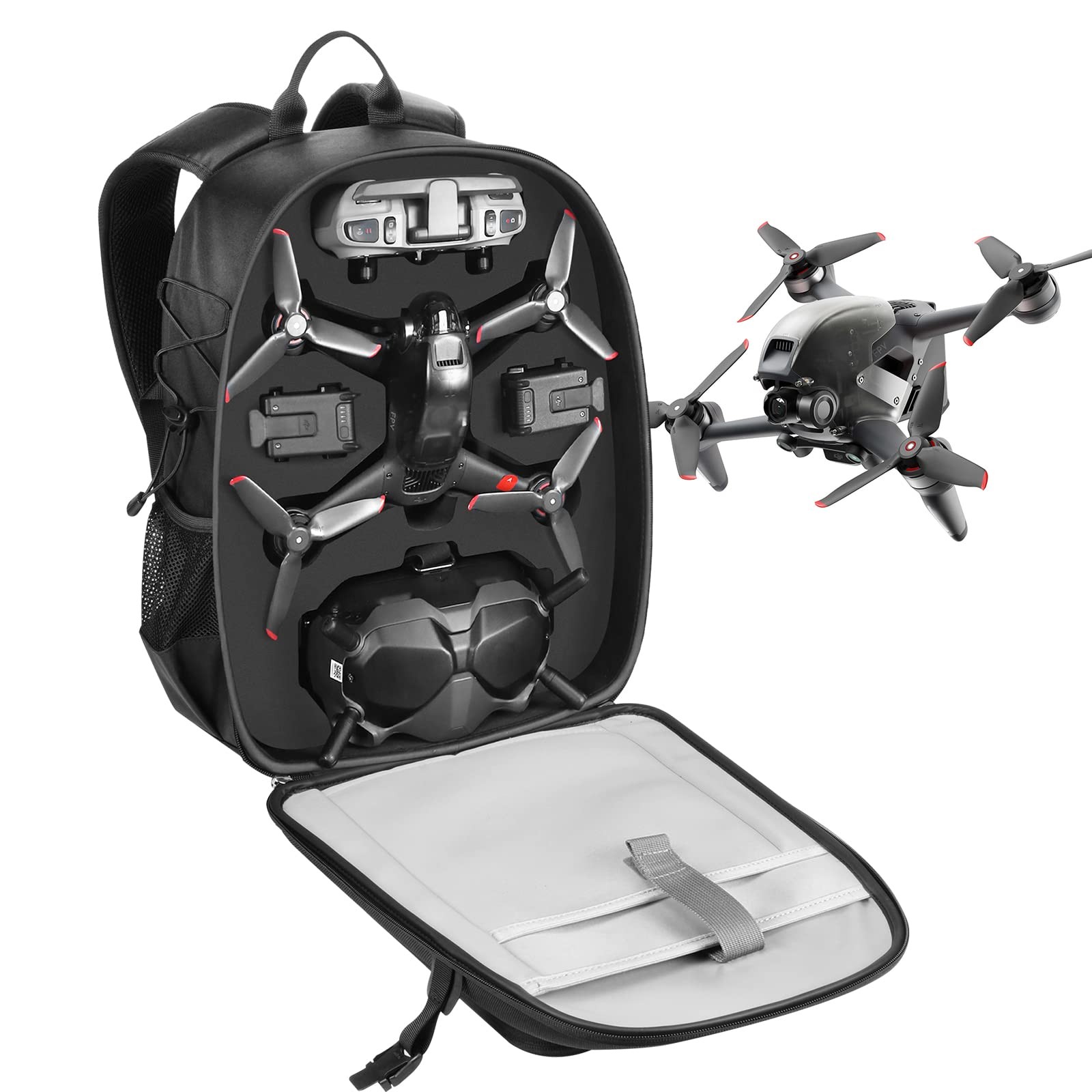 Smatree Professional Backpack for DJI FPV 16.14 inches, Black- For