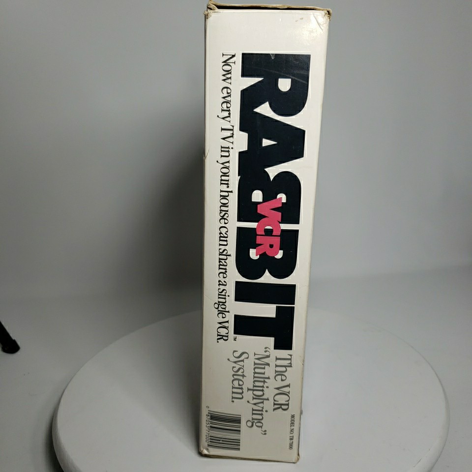 NOB Vtg. Rabbit VCR Multiplying System Model TR-7000, Appears It's a Failed Gift