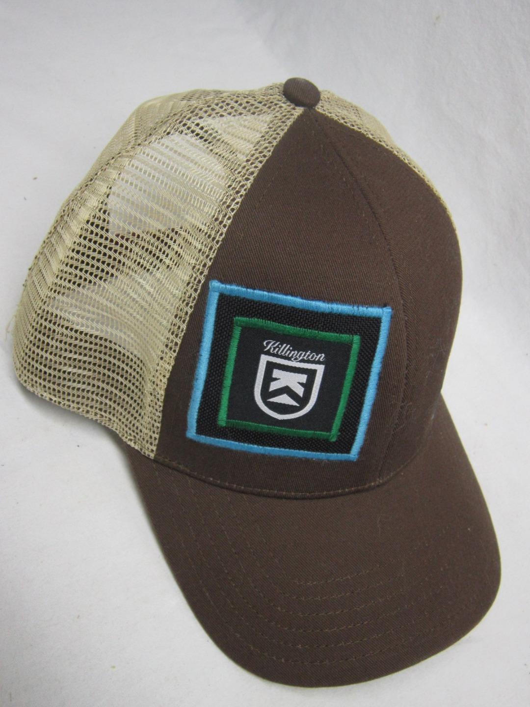 Killington Vermont Ski Area Trucker Hat Cap Snap Adjustable Back Vtg Bigtruck