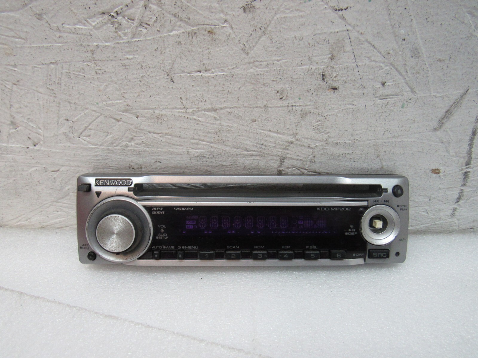 KDC-MP202 Kenwood Radio Stereo MP3 Player Face Plate #E-138K