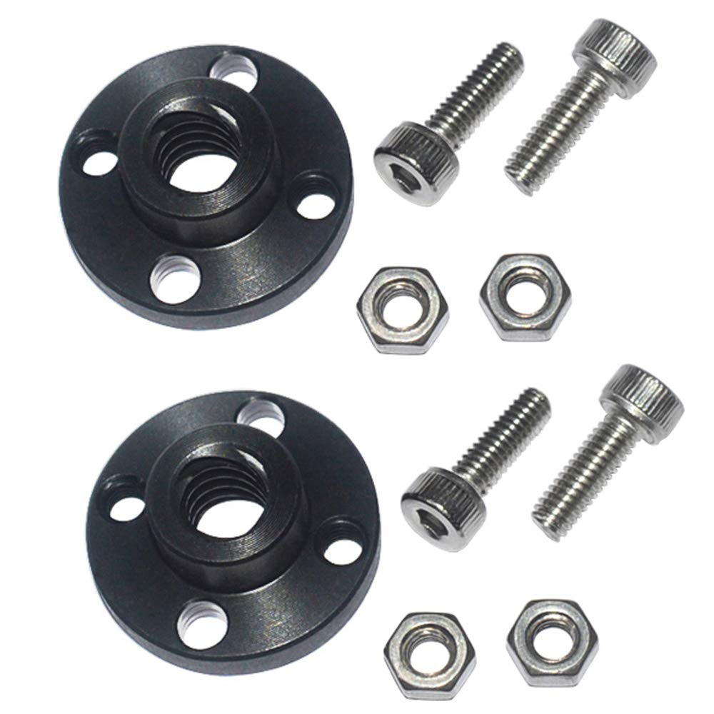 2-Pack 3D Printer Z Axis T8 Lead Screw POM Nut for Prusa I3 MK2 MK2S MK3 MK3S 3D