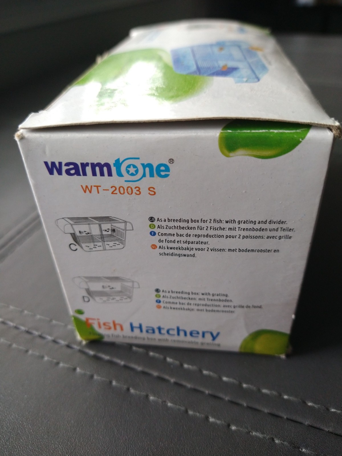 Warmtone WT-2003 S Fish Hatchery - Small Floating Fish Breeding Box with Cover