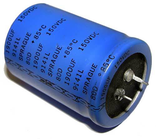 5x 1900uF 150V Radial Snap In Mount Electrolytic Capacitor DC Audio 85C 1900mfd