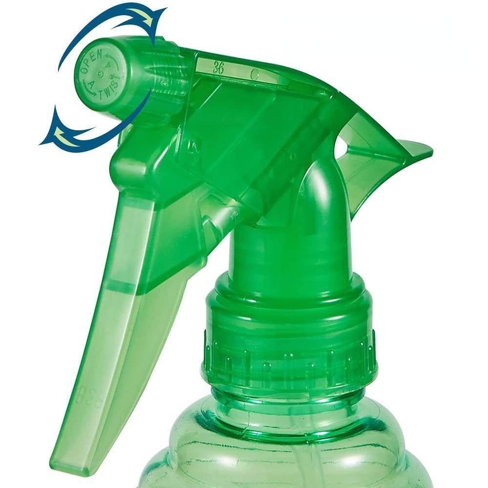 Versatile 16 Oz Mist/Stream Spray Bottles - BPA Free, 3-Pack Cleaning Solutions