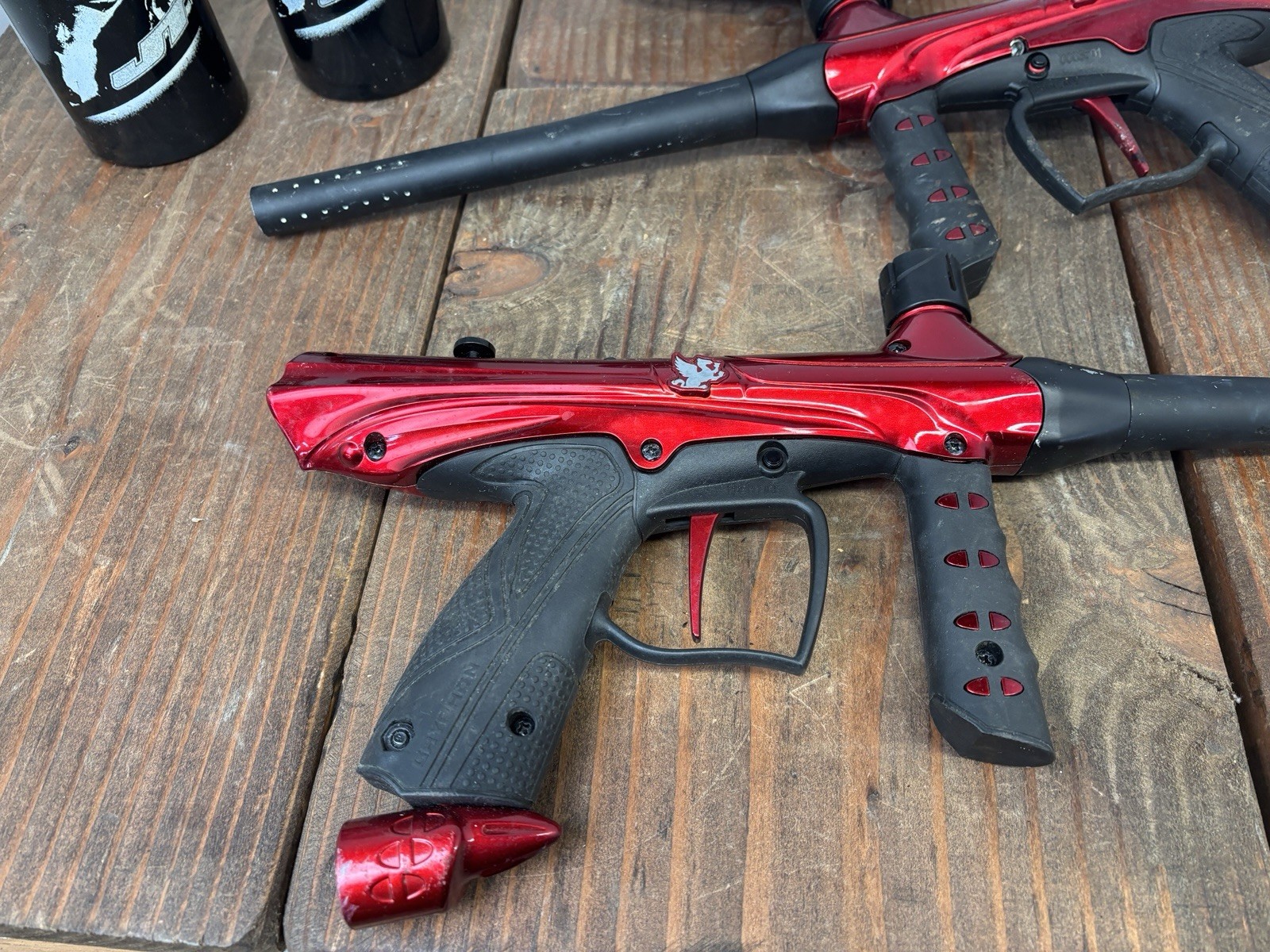2 Tippman Gryphon Basic Paintball Guns Markers CO2 Tanks