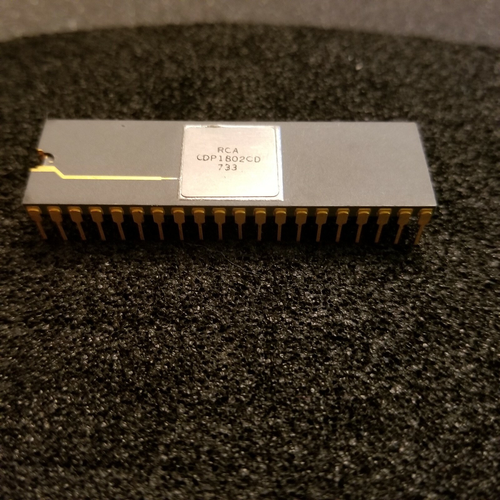 Vintage RCA CDP1802CD Microprocessor CPU Ceramic COSMAC Tested Working, USA