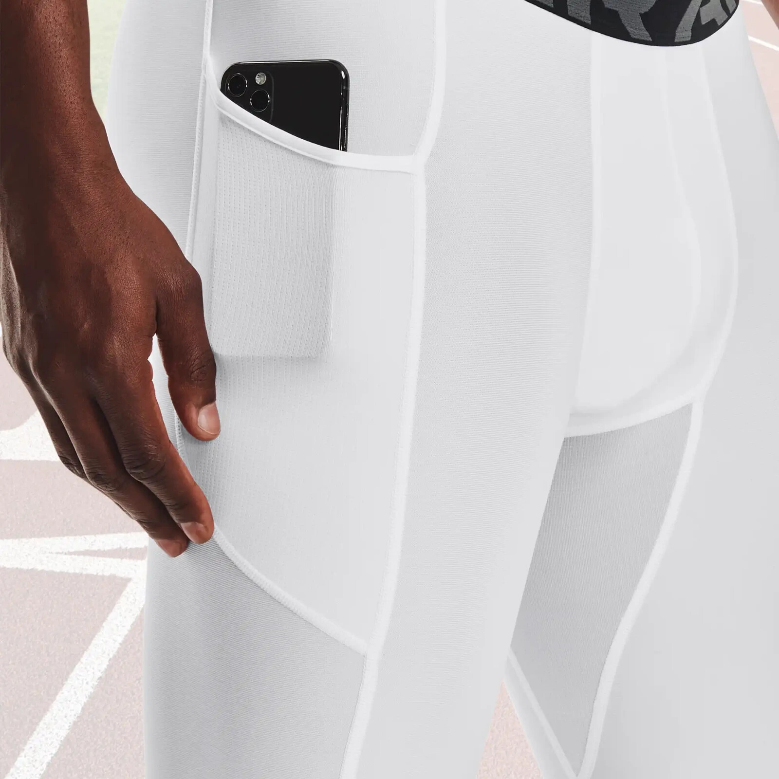 Under Armour Mens HeatGear Pocket Long Compression Shorts 1361602 Free Shipping