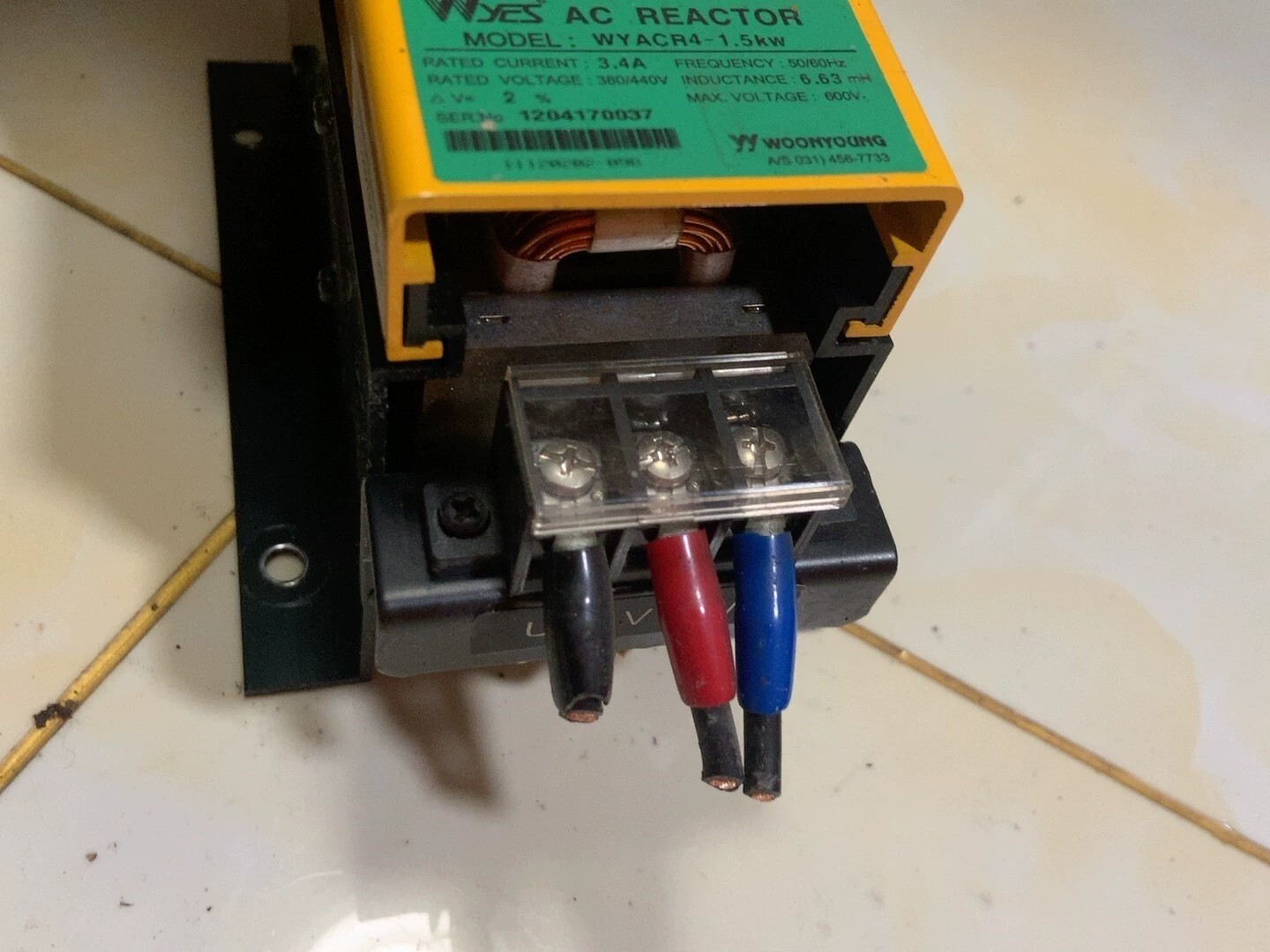 WYACR4-1.5KW BY DHL OR Fedex