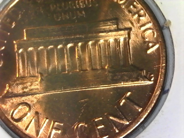1982 Lincoln Penny LDC AU (No Lincoln in Memorial) ddr and obv