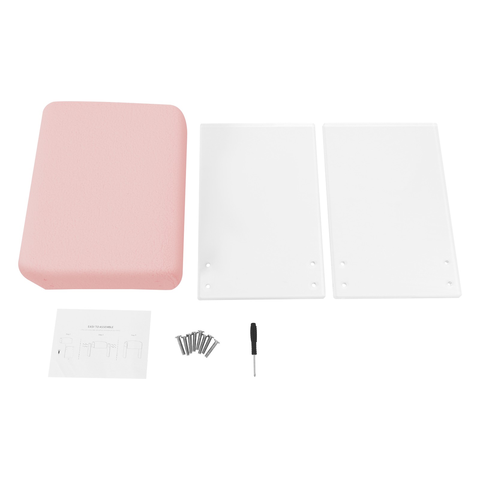 Pinkl Makeup Stool Chair with Cushion, Modern Multifunctional Vanity Stool