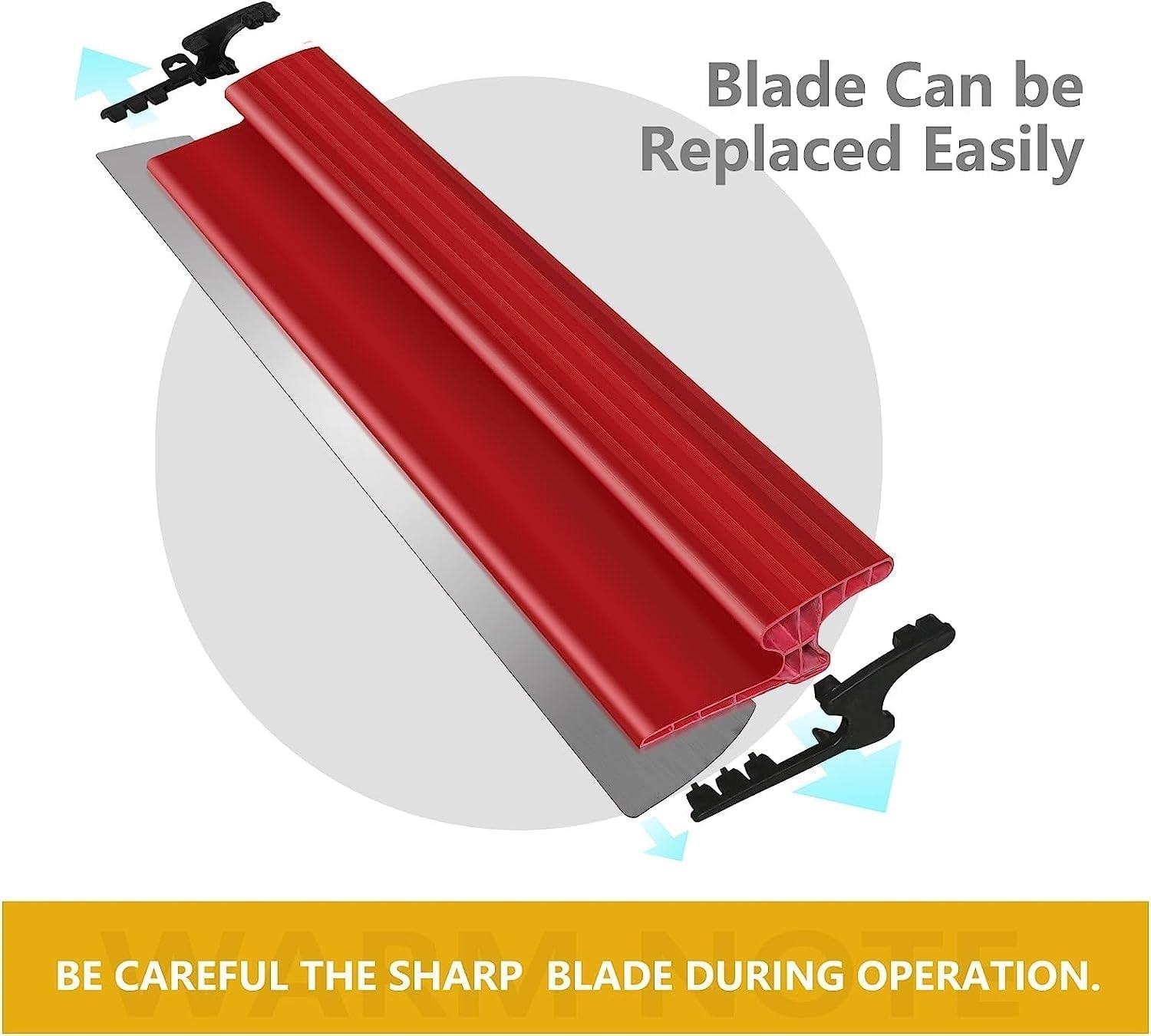 Lightweight 24 Inch Drywall Blade with Ergonomic Grip - Perfect for Contractors