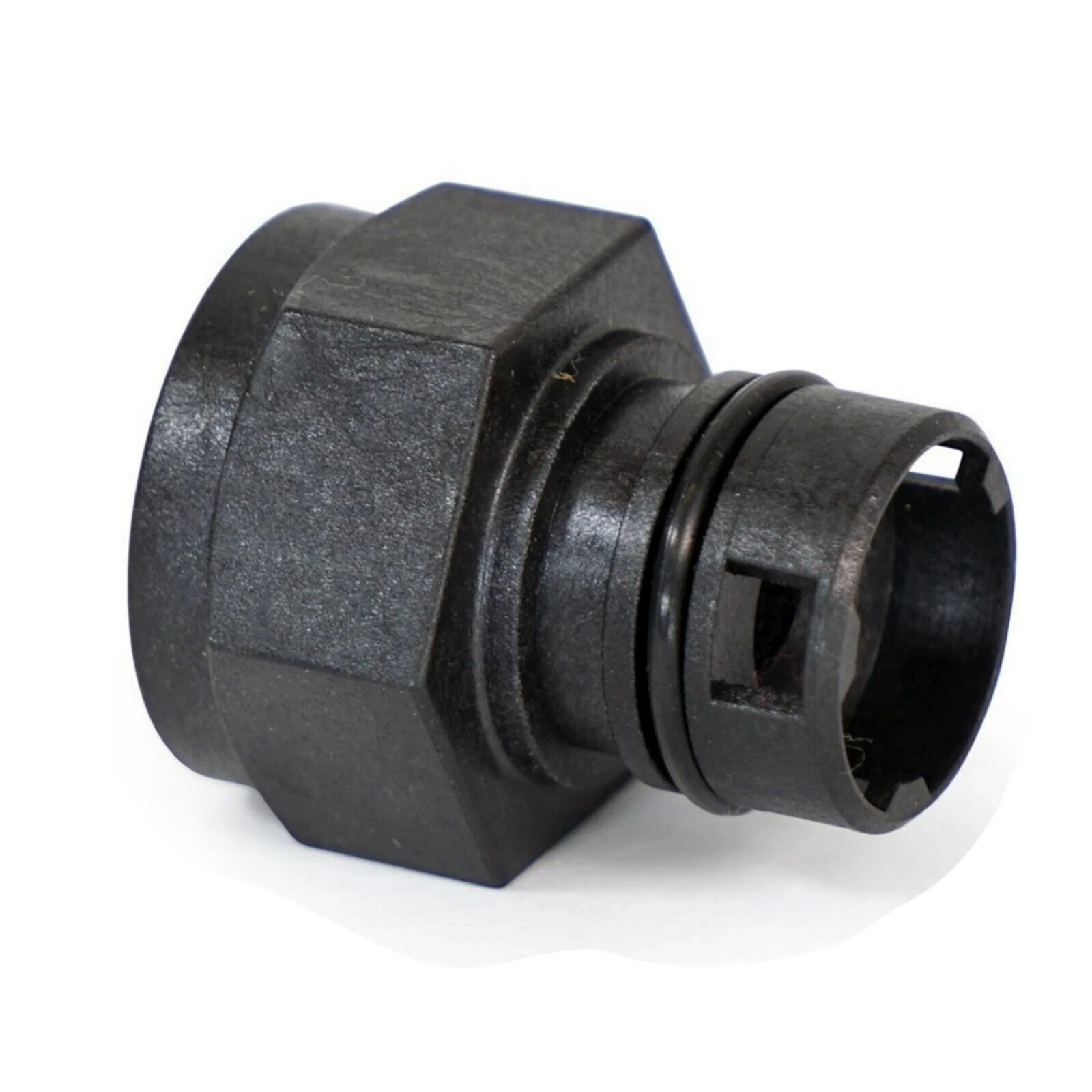Fleck Drain Line Flow Control (DLFC) Housing with O Ring 2500/2510/2700/3600