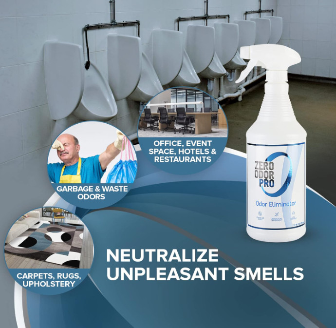 Zero Odor Pro – 32oz Trigger Spray for Commercial Strength Odor Neutralizer