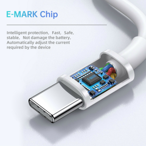 For iPhone 15 Pro Max iPad Fast Charger 40W Double PD USB C Adapter Type C Cable