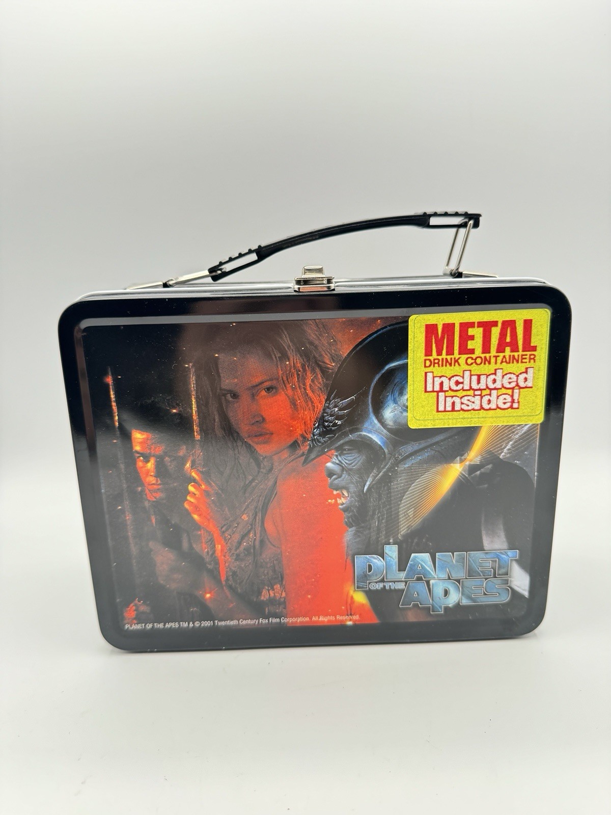 Neca Vintage Planet Of The Apes Metal Lunchbox W/ Thermos 2001 Limited Edition