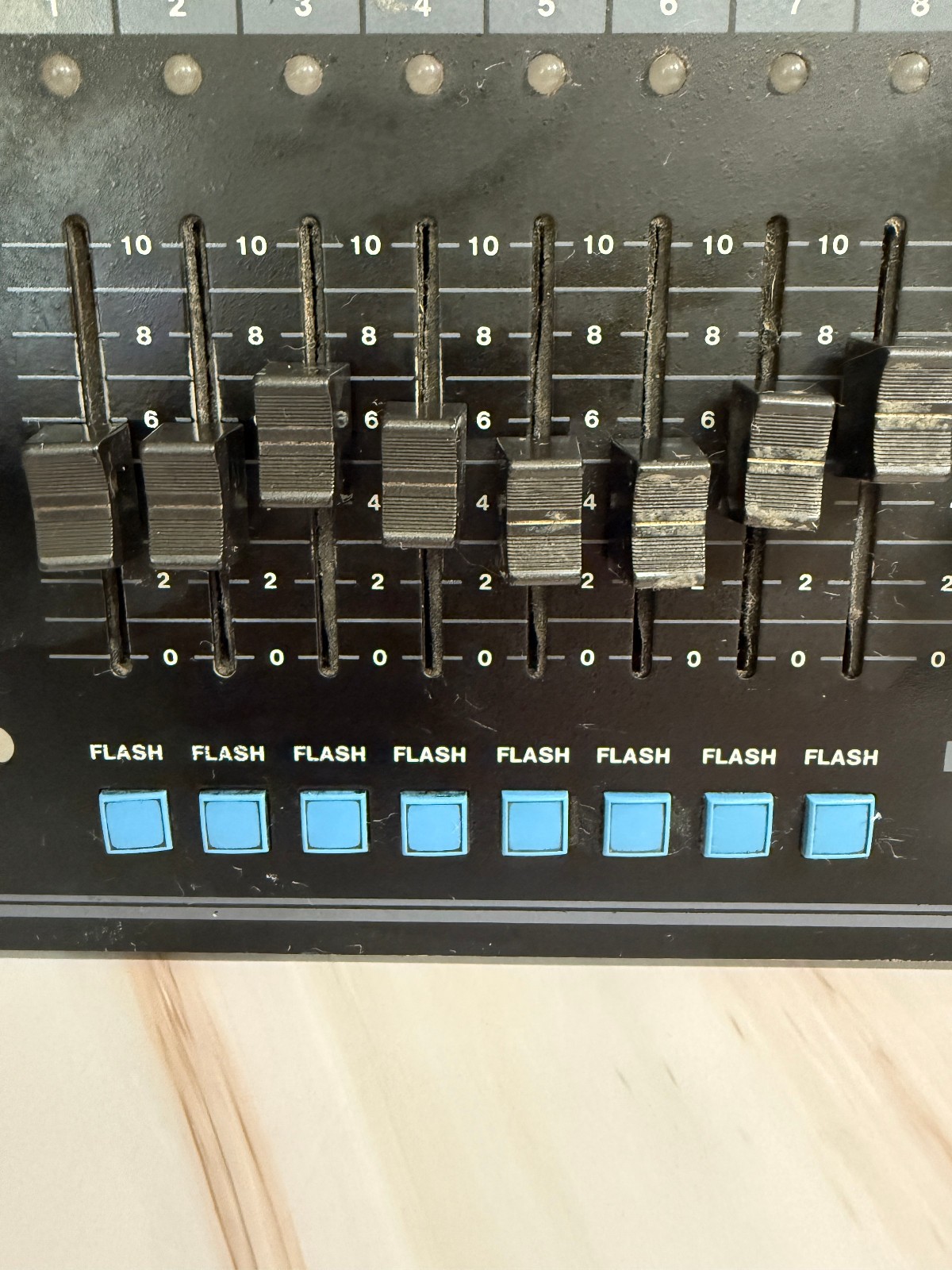 Lite-Puter C-801 Electronic Lite Controller with 8 Channels Untested