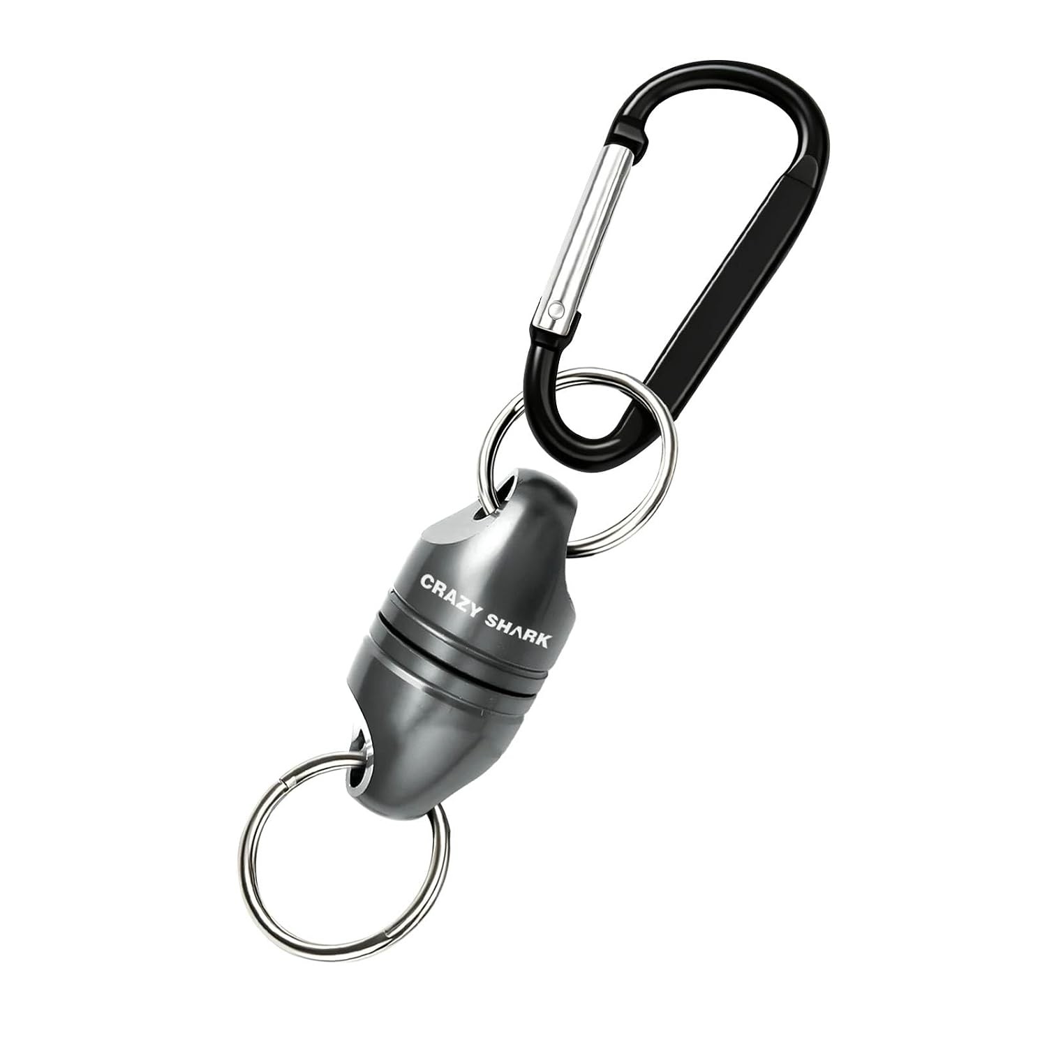 Aluminum Gun Metal Magnetic Fishing Net Retractor Strong Magnet Release