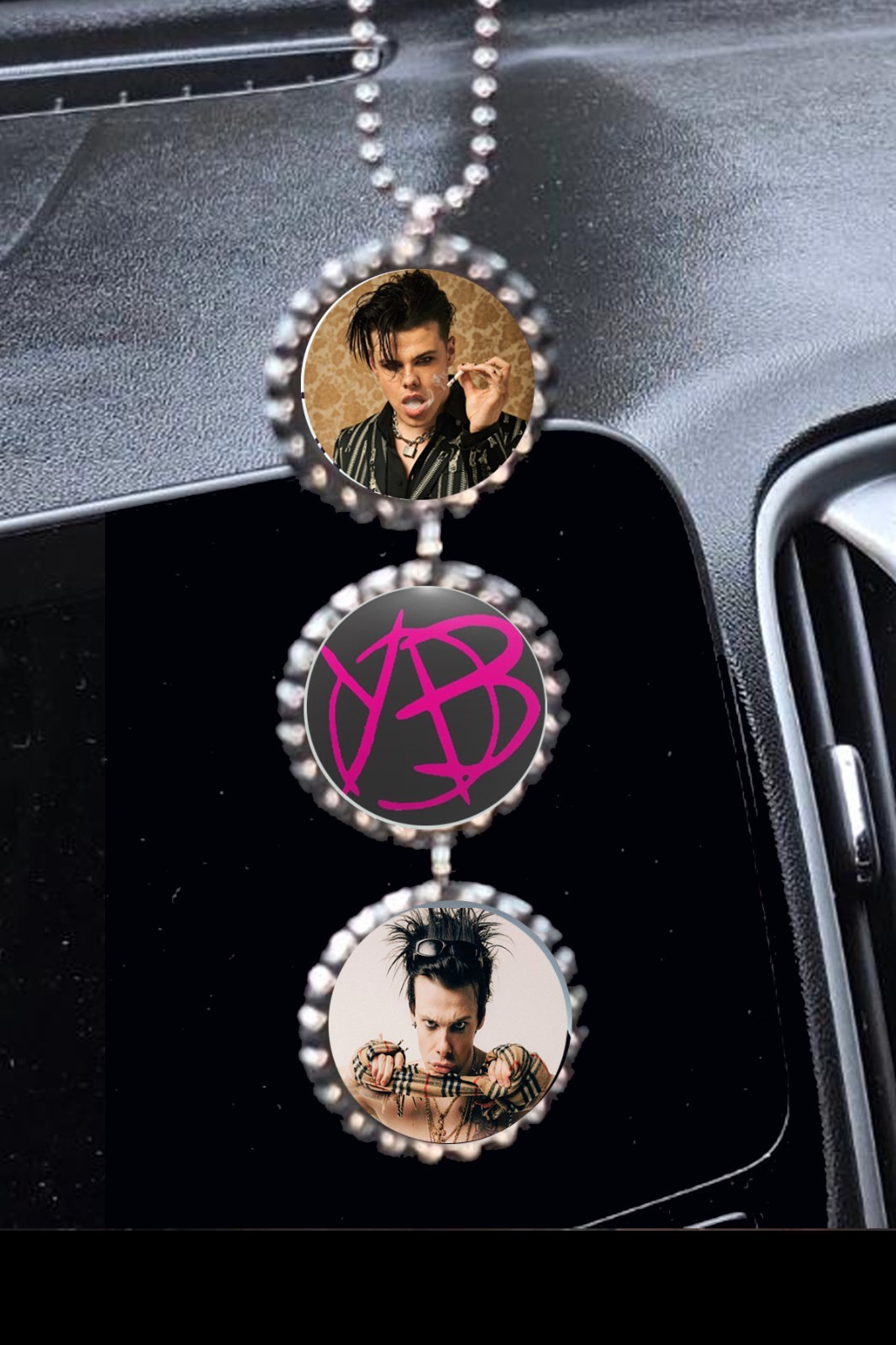 Yungblud rearview mirror car hang decor decorations photos must have buy now