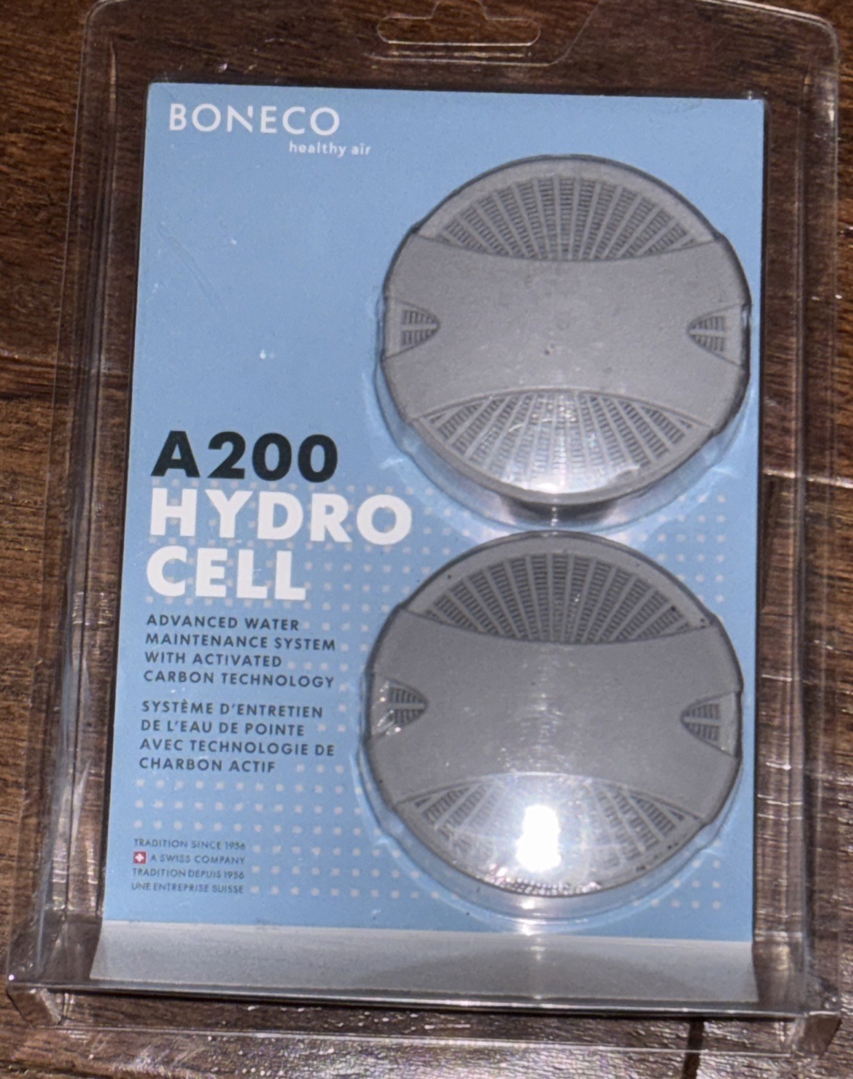 SHIPS 24 HR-Boneco A200 Hydro Cell 39455-4 2 Pack Water Maint-NEW SEALED PACKAGE