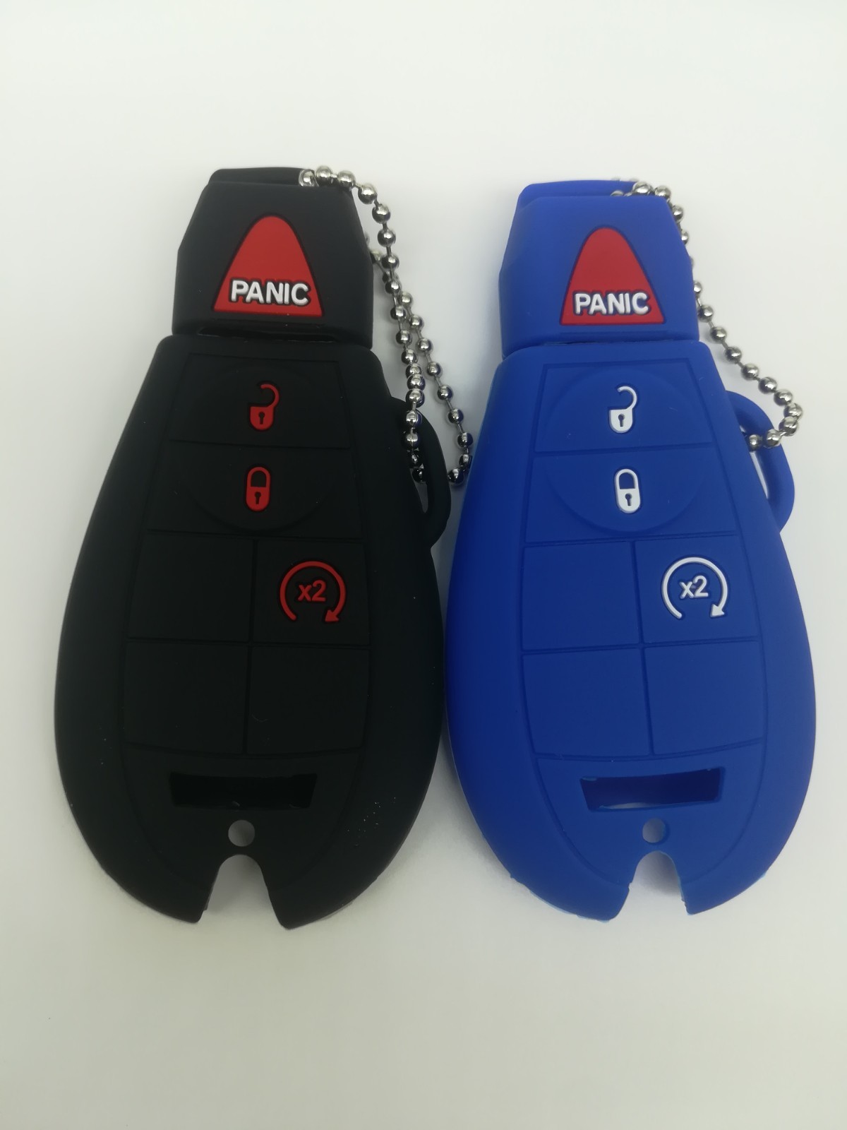 2*Remote Key Cover for RAM TRUCKS 1500 2500 3500 GRAND CARAVAN JOURNEY CHRYSLER