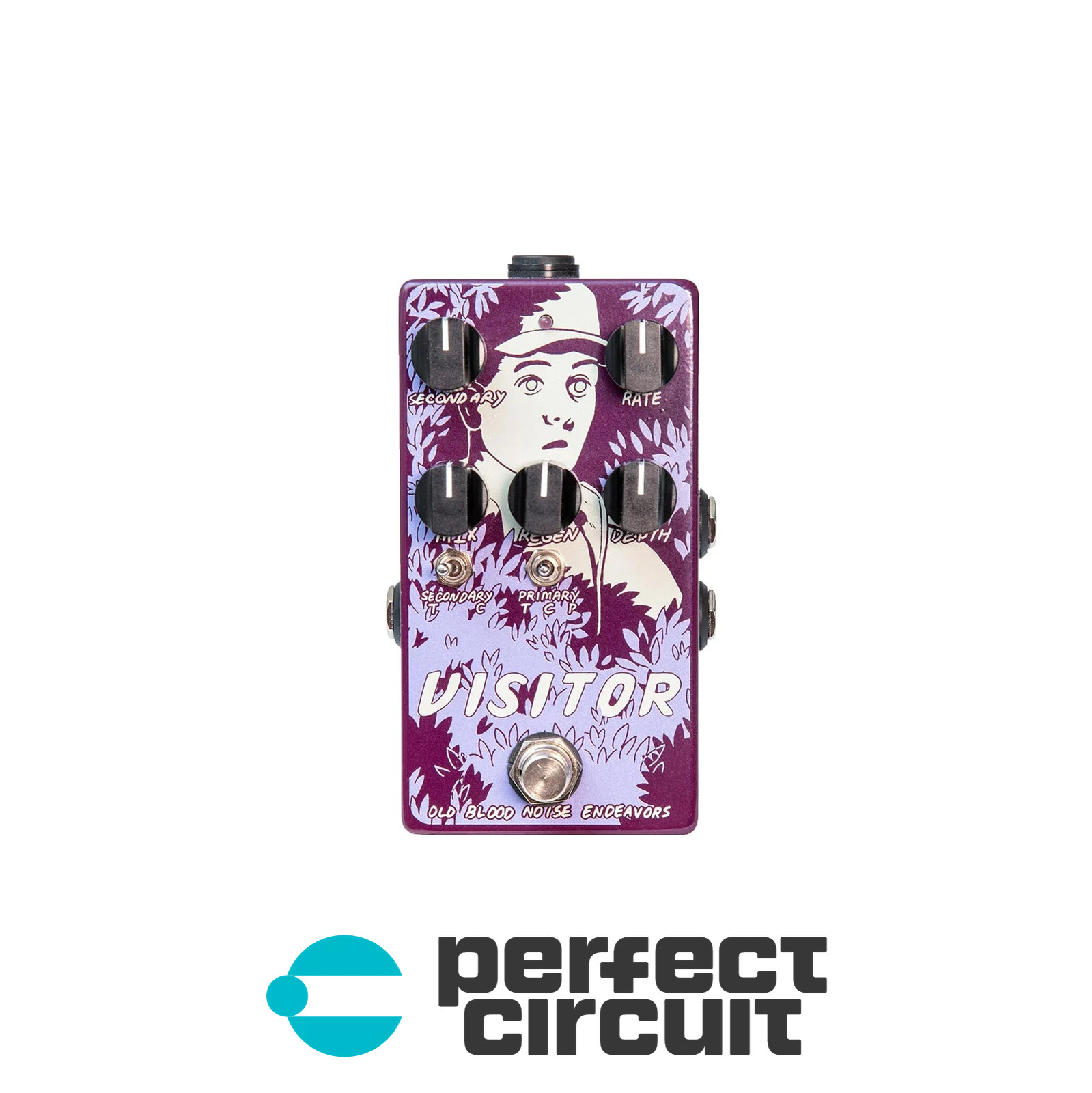 Old Blood Noise Endeavors Visitor Pedal EFFECTS - NEW - PERFECT CIRCUIT