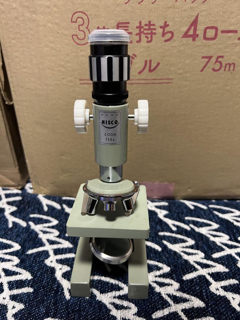 Microscope NISCO ZOOM No.2141 Nisco Showa Retro