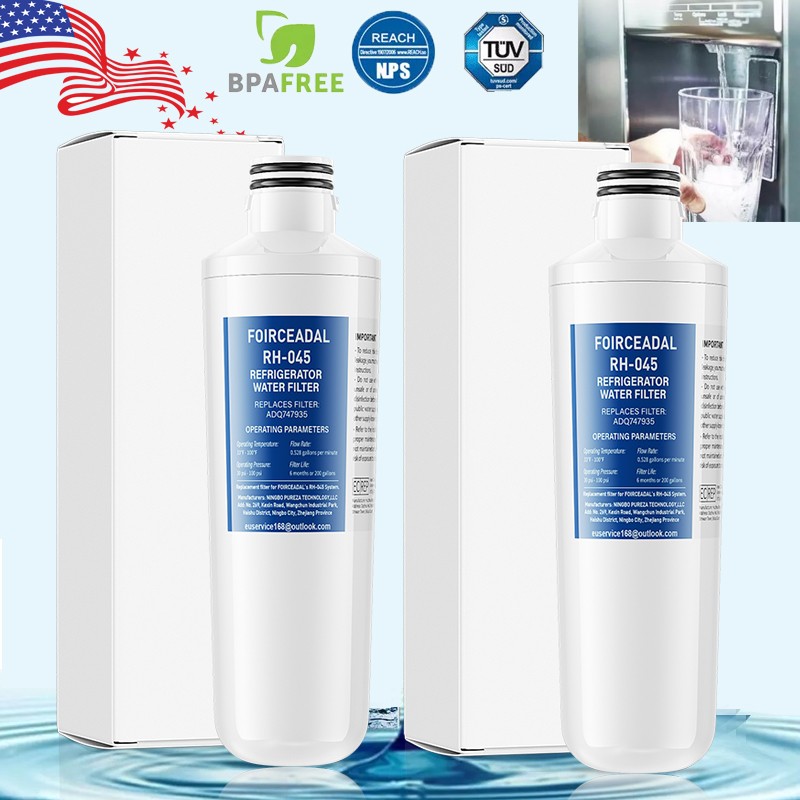 2 PACK Replacement Refrigerator Ice & Water Filter for LG LT1000P ADQ747935 New