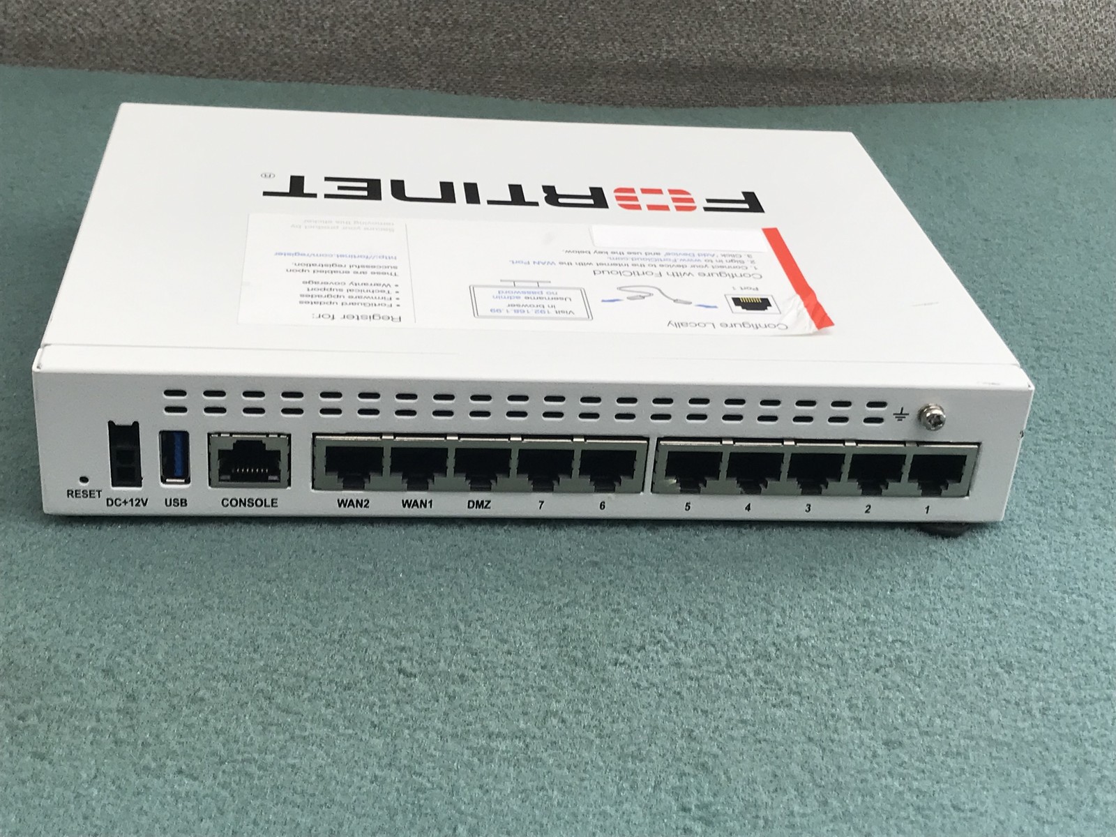 Fortinet Fortigate-60E FG-60E Firewall - CFW2A
