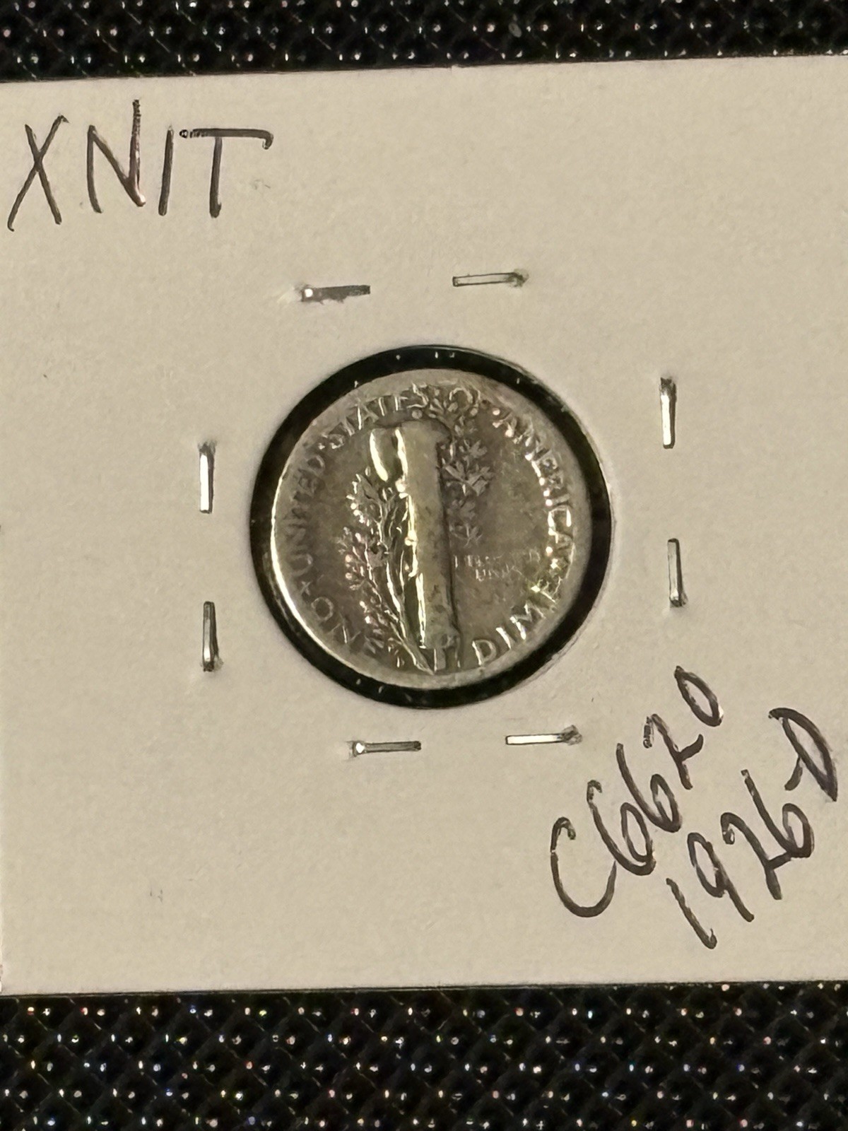 1926-D Mercury Dime Polished Clean