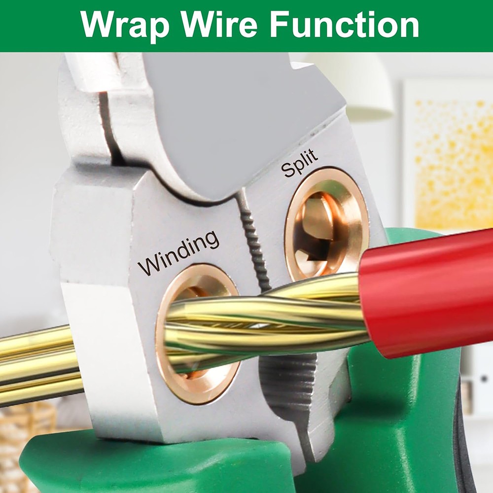 8 In 1 Wire Stripper Twisting for Cutting and Pulling Wires, Cable Scissors