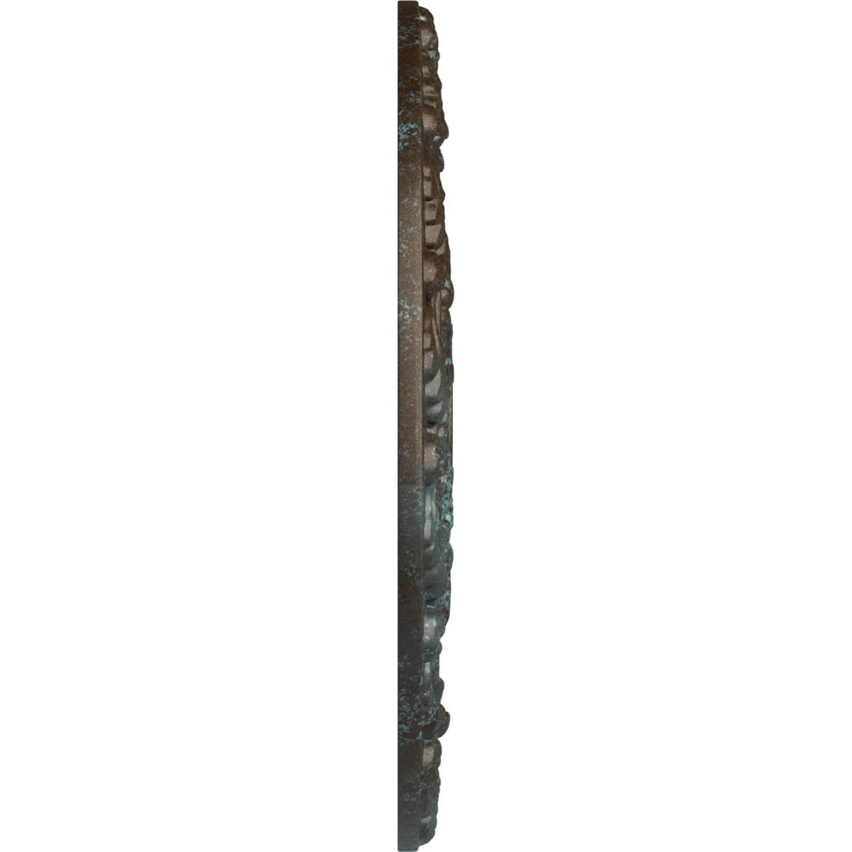 Ekena Millwork Cm19Spbbs Spring Leaf Ceiling Medallion Bronze Blue Patina