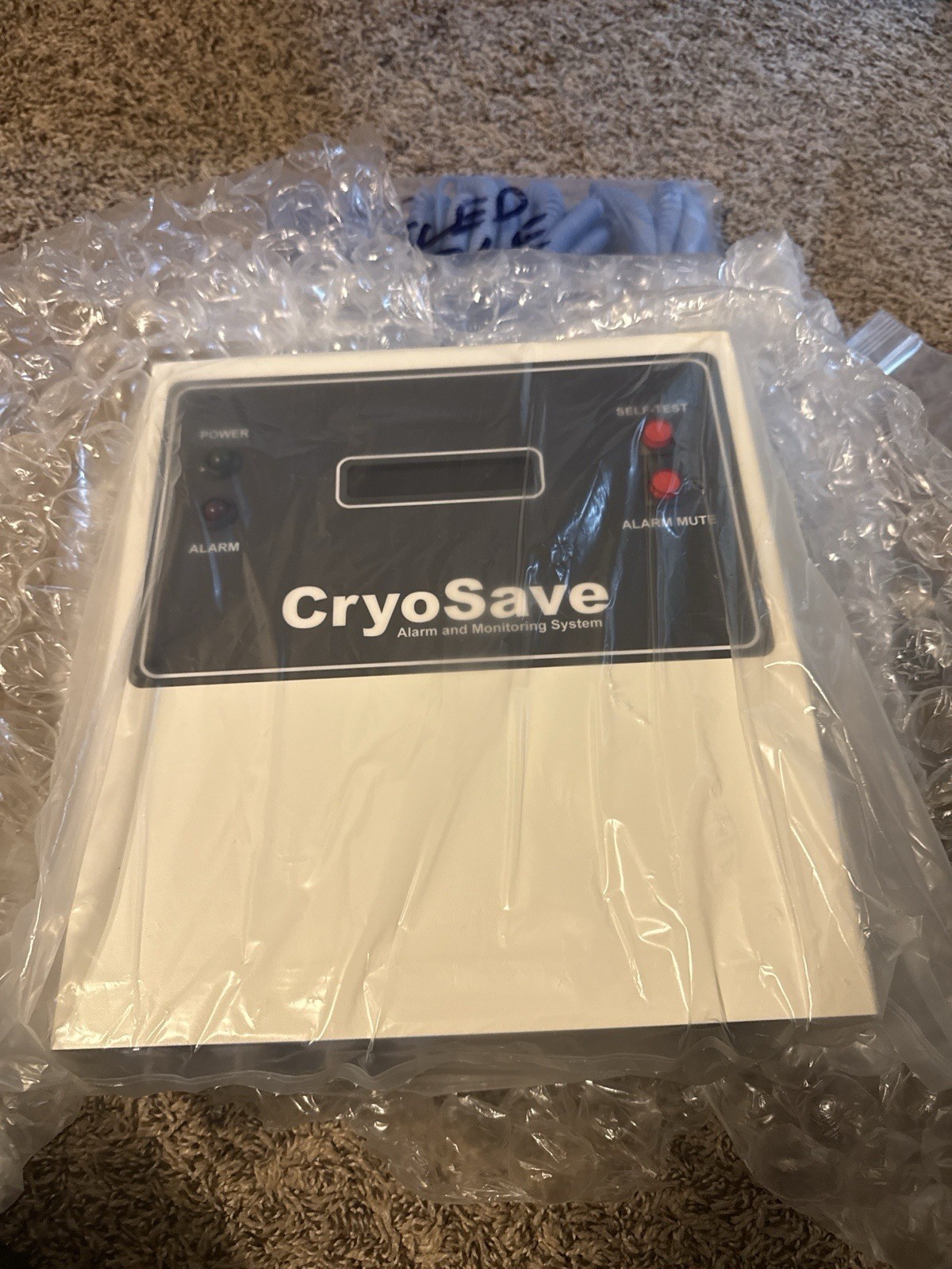 CryoSave Alarm & Monitoring System 8 Channel LN2 Level Monitor IVF Laboratory