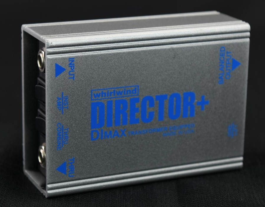 Whirlwind Director+ Plus - Passive Inst. Direct Box - DIMax Transformer Equipped