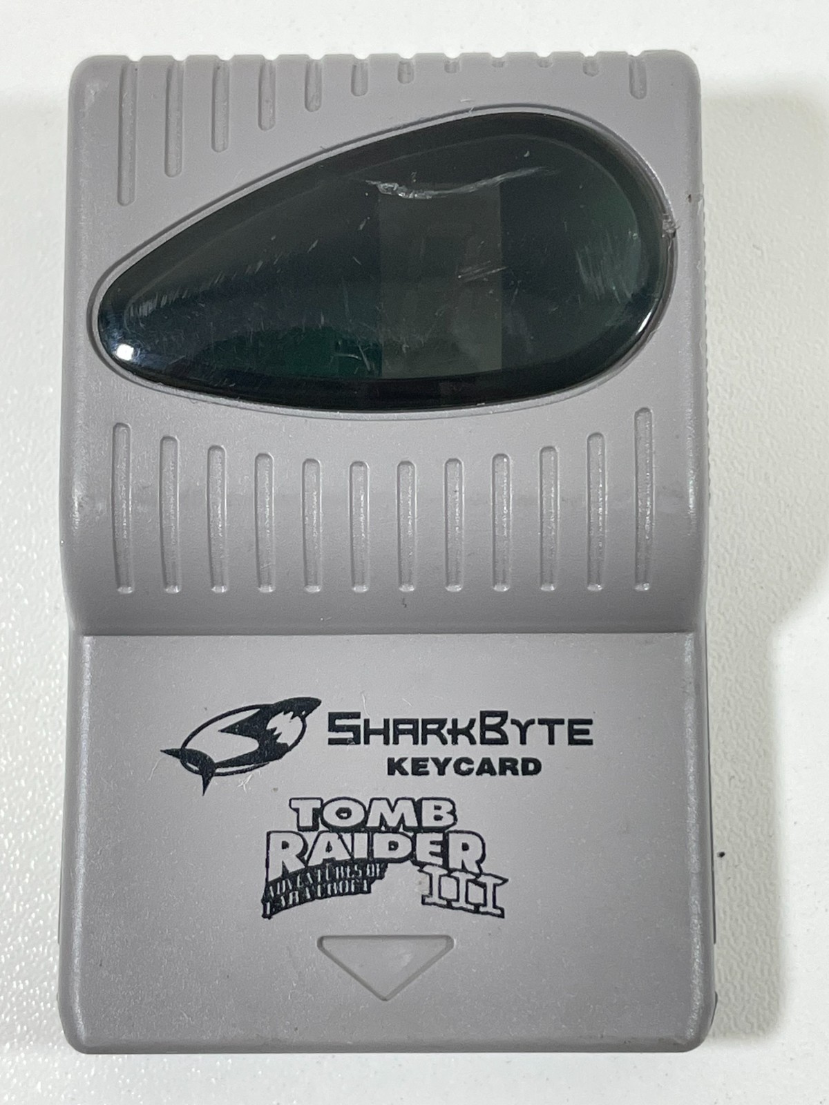 Tomb Raider III interAct Shark Byte Keycard Sony PlayStation 1 PS1 Memory Card