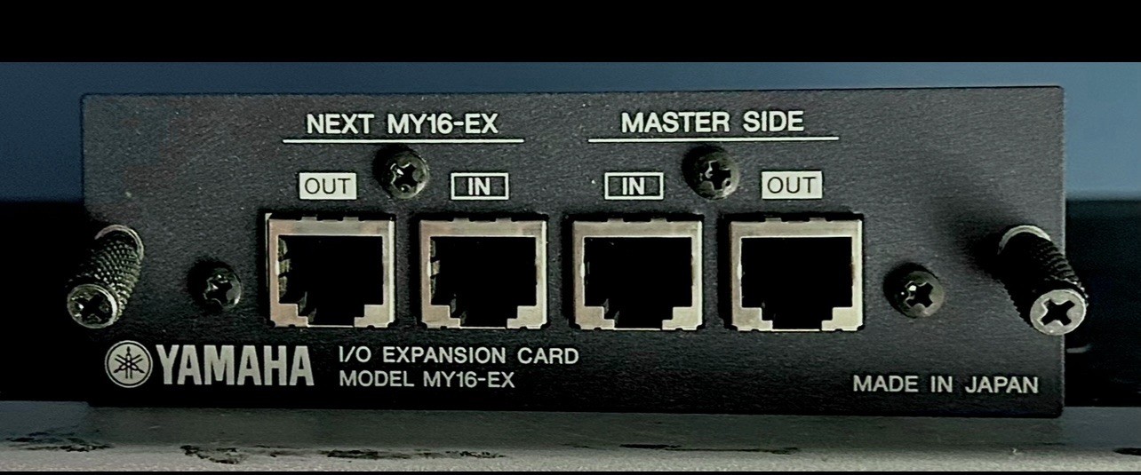 YAMAHA I/O—CARD—MY16-EX - EtherSound—Expansion I/O Card-Price Is Per Each Card