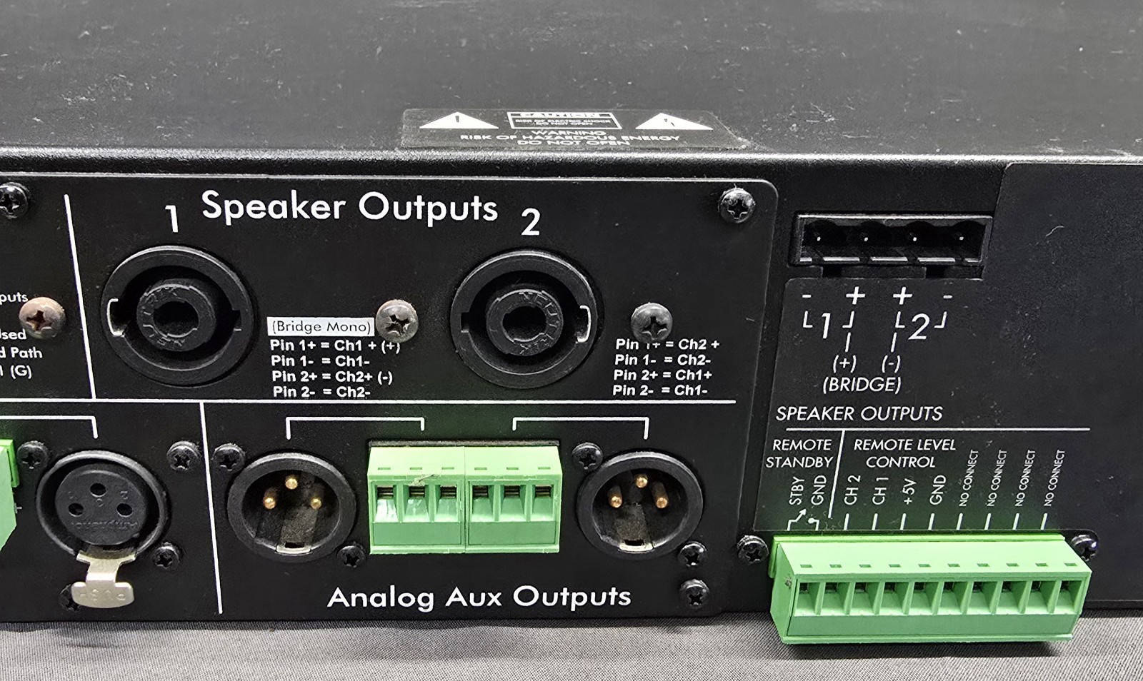 Ashly ne800.70 Network-Enabled 180W Eight-Channel 120V Amplifier