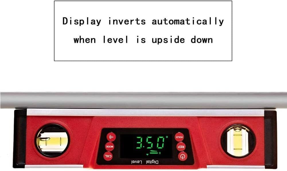 10-Inch Digital Torpedo Level and Protractor | Neodymium Magnets | Bright LED...