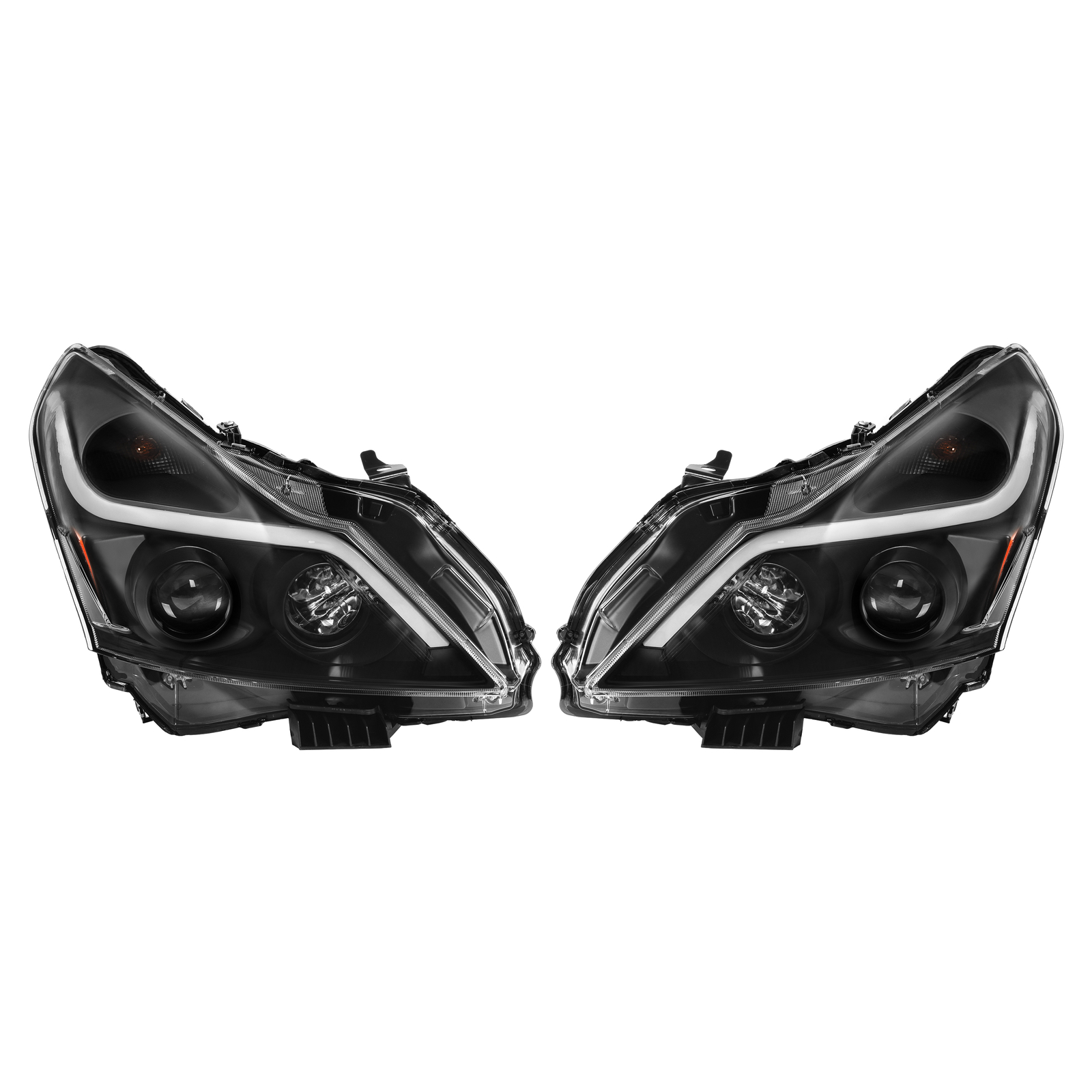 For Infiniti G25/G37/Q40 Sedan 4-Door 10 11-15 LED Projector Headlights Clear