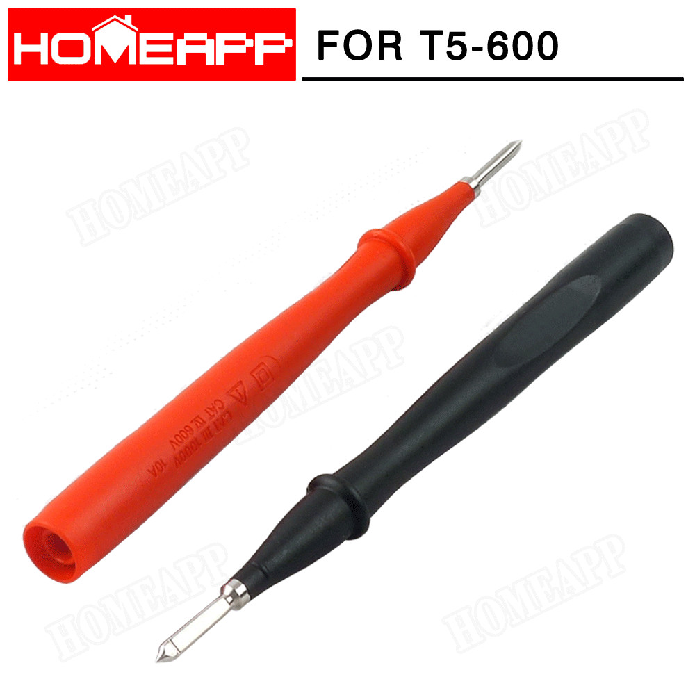 Test lead stainless steel Probes for Fluke T5-600 T5-1000 T6-600 multimeter AU