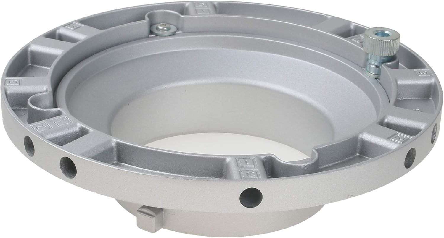 Godox Bowens Mount Softbox Speed Ring Adapter for Studio Photography Silver